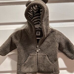 Carter's Cozy Brown Sherpa Hoodie
